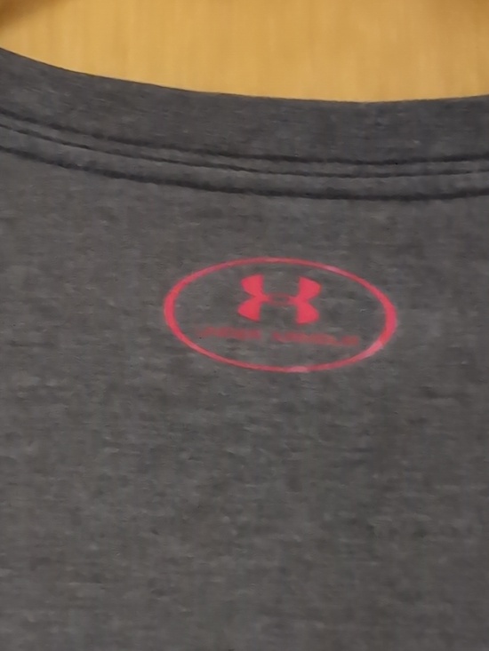 Under Armour Charcoal Gray 'Proud to Be American' Graphic Tee - Picture 5 of 9